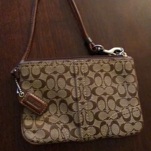 Authentic Coach Wristlet